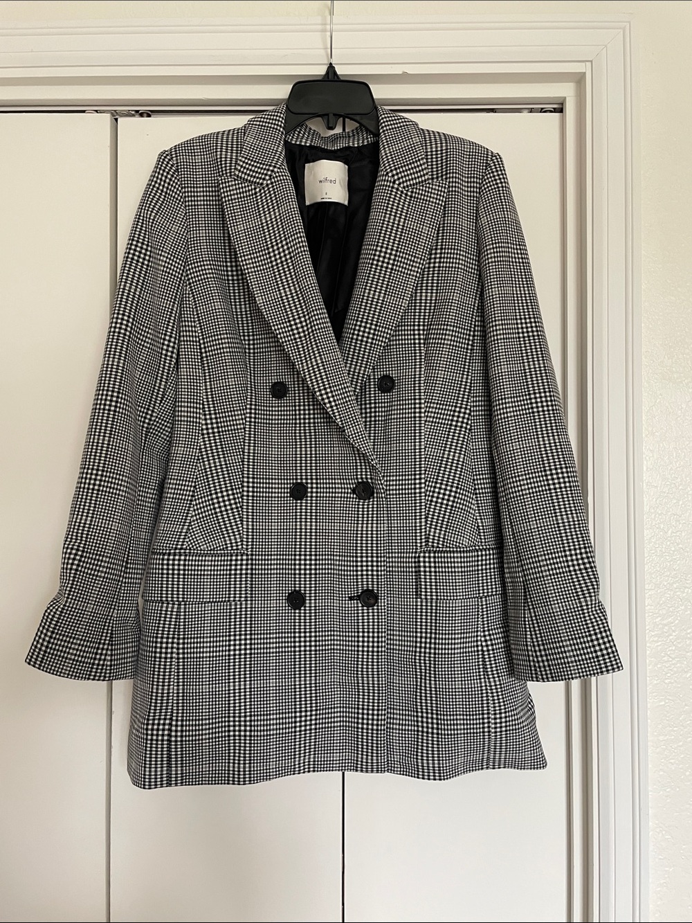 Aritzia Wilfred Margaux Double Breasted Blazer size 8